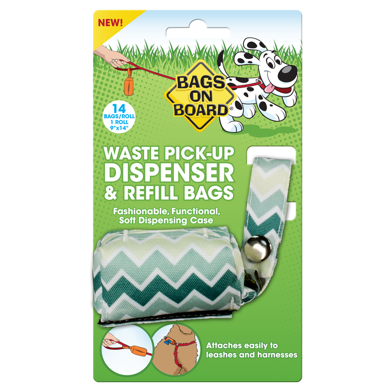 Fabric Dog Poop Bag Dispenser Pouch (Dark Green) with Poop Bag Carrier –  Pawtopia